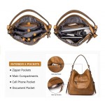 Handbags for Women Large Designer Ladies Hobo bag Bucket Purse Faux Leather